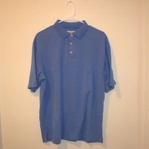 Short Sleeve Collard Shirt | Blue